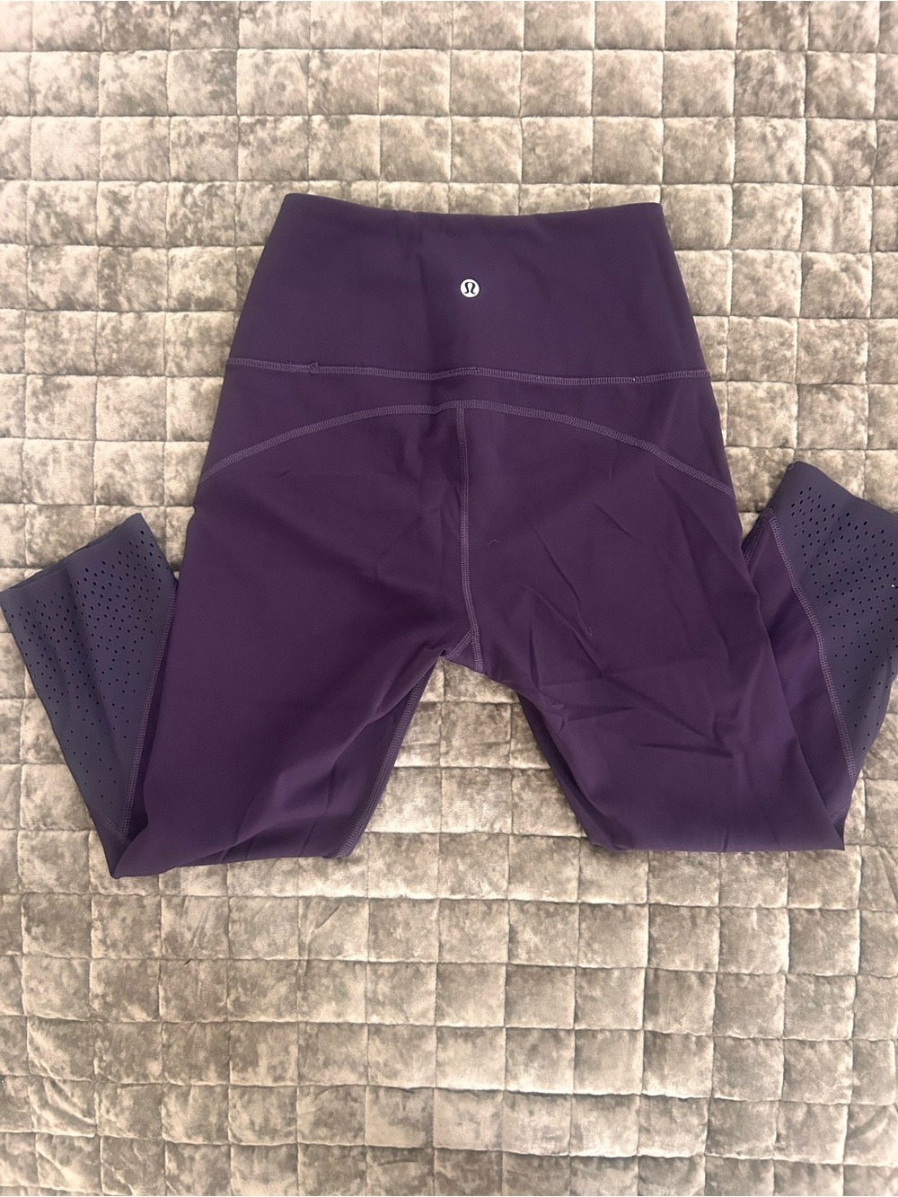 lululemon athletica Purple High-Waist Performance Leggings